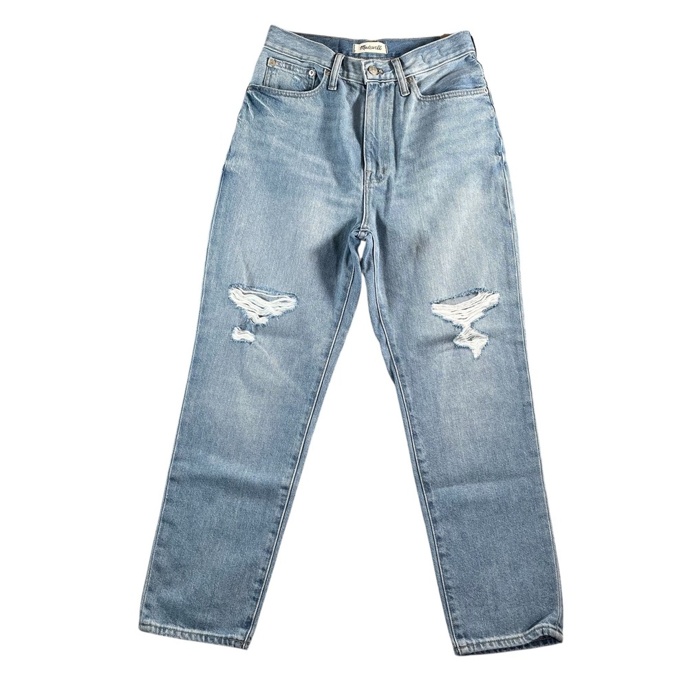 Madewell NWT Women's The Mom Jean Distressed Size‎ 27